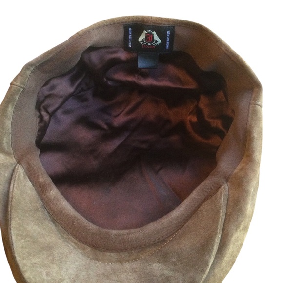 Jaxon Hats Five-Point Ivy Suede Flat Cap Size XXL - Picture 7 of 9